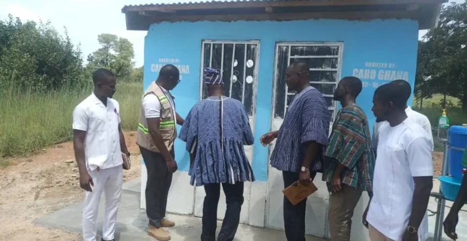 Gurungu Health Centre receives improved sanitation management facility